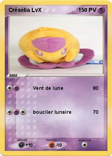 Pokemon Crésélia LvX