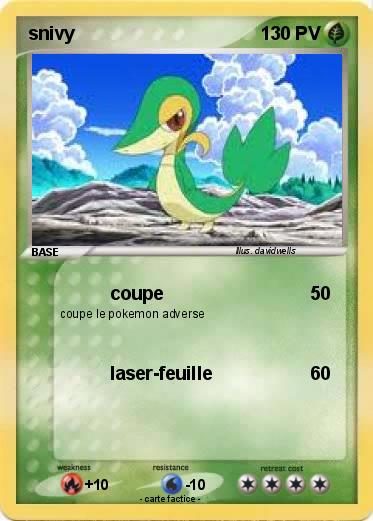 Pokemon snivy