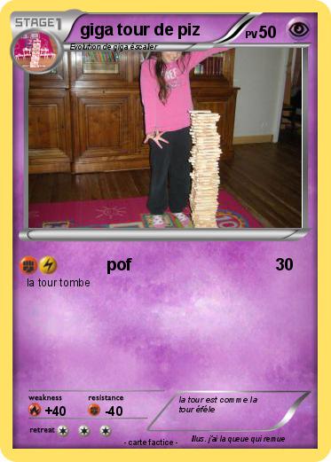 Pokemon giga tour de piz