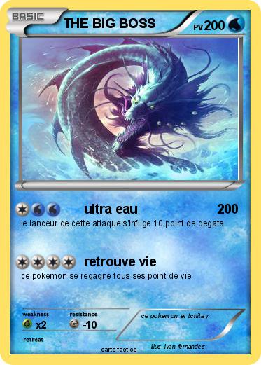 Pokemon THE BIG BOSS