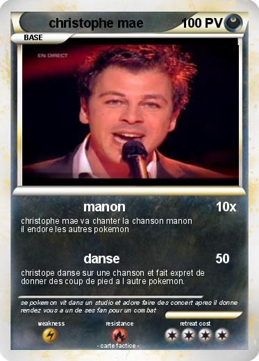 Pokemon christophe mae