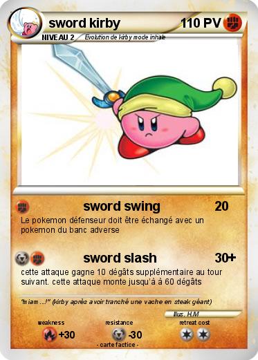 Pokemon sword kirby