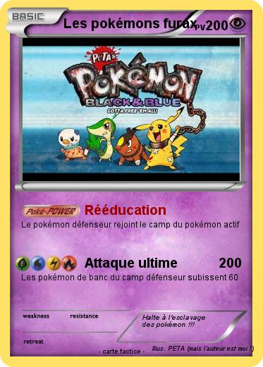 Pokemon Les pokémons furax