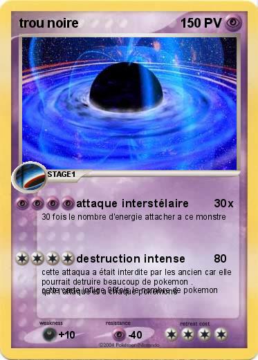 Pokemon trou noire