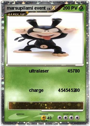 Pokemon marsupilami event