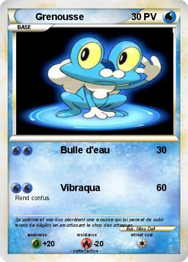 Pokemon Grenousse