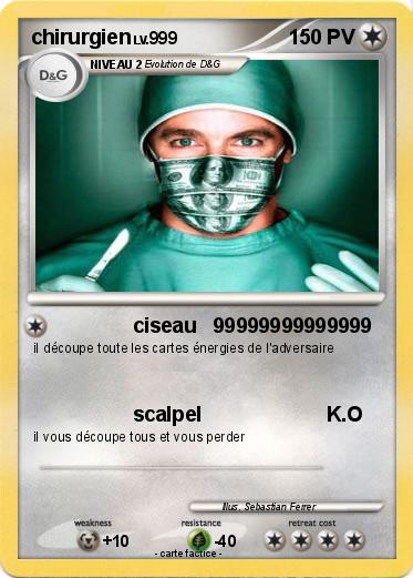 Pokemon chirurgien