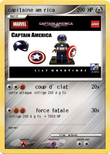Pokemon capitaine américa