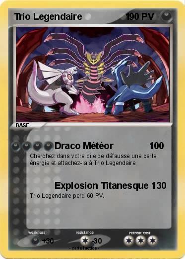 Pokemon Trio Legendaire                 1