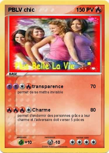 Pokemon PBLV chic 