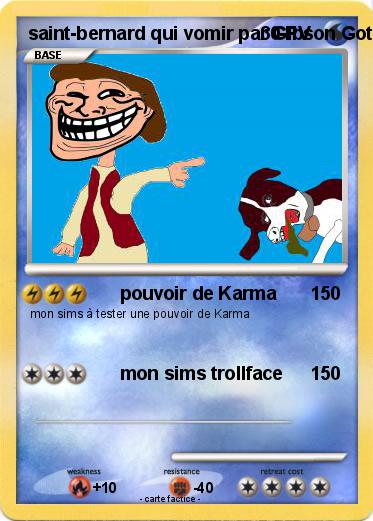 Pokemon saint-bernard qui vomir par Gibson Gothik