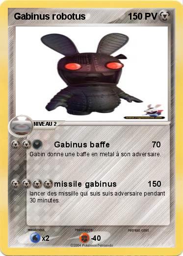 Pokemon Gabinus robotus