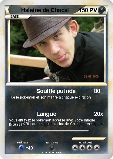 Pokemon Haleine de Chacal