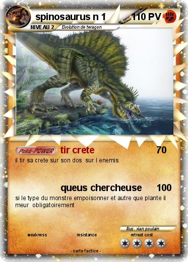 Pokemon spinosaurus n 1