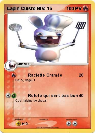 Pokemon Lapin Cuisto NIV. 16