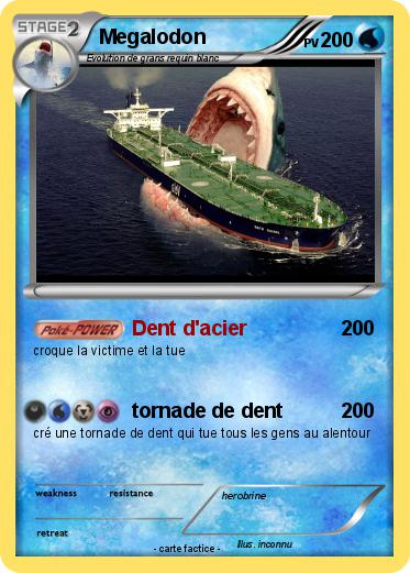 Pokemon Megalodon