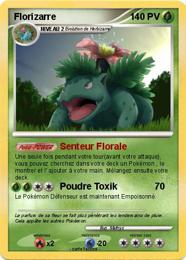 Pokemon Florizarre