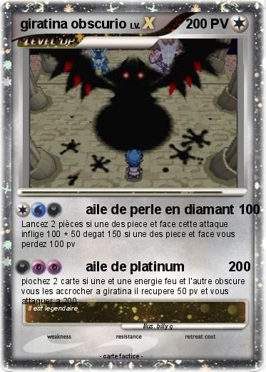 Pokemon giratina obscurio
