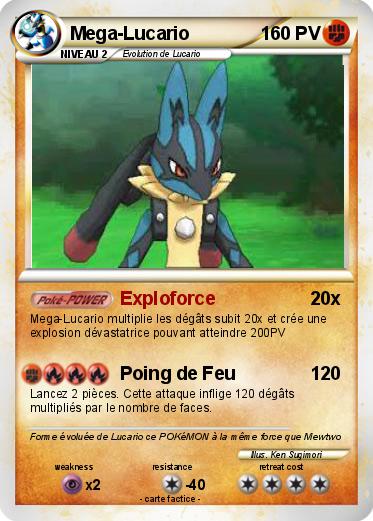 Pokemon Mega-Lucario