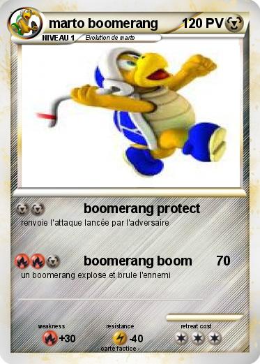 Pokemon marto boomerang