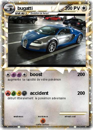 Pokemon bugatti