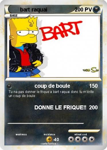 Pokemon bart raquai