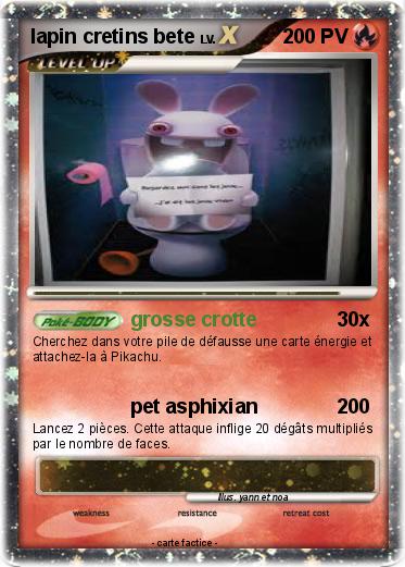 Pokemon lapin cretins bete