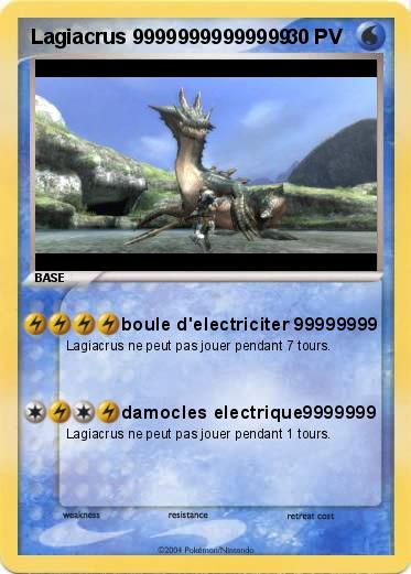 Pokemon Lagiacrus 99999999999999