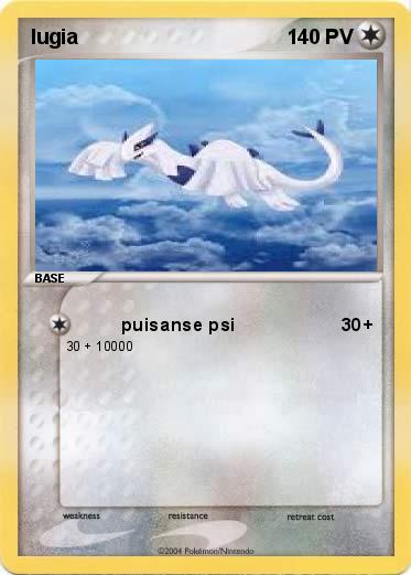 Pokemon lugia