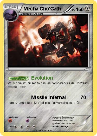 Pokemon Mecha Cho'Gath