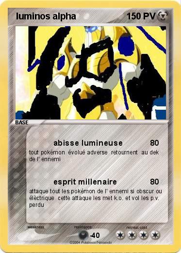 Pokemon  luminos alpha