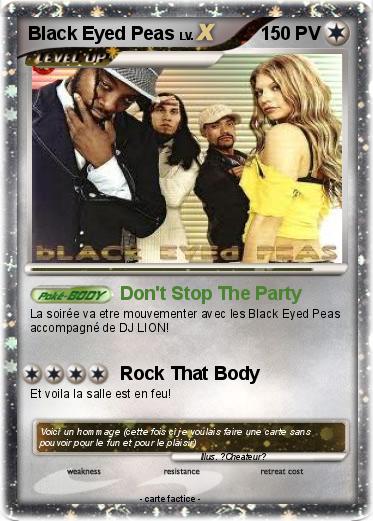 Pokemon Black Eyed Peas