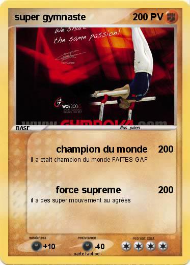 Pokemon super gymnaste