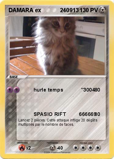 Pokemon DAMARA ex            240913