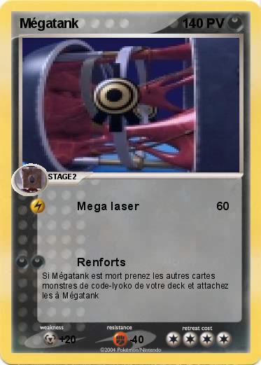 Pokemon Mégatank