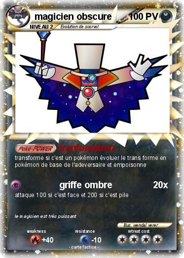 Pokemon magicien obscure