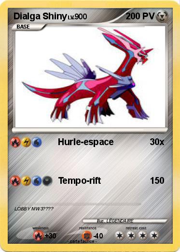 Pokemon Dialga Shiny