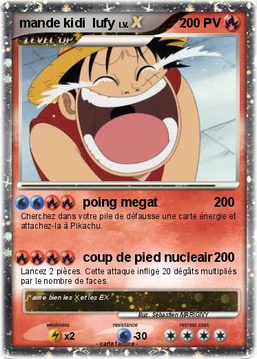 Pokemon mande kidi  lufy