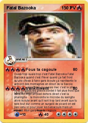 Pokemon Fatal Bazooka