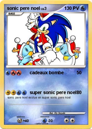 Pokemon sonic pere noel