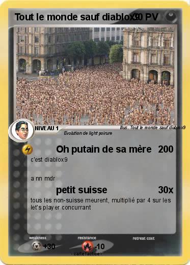 Pokemon Tout le monde sauf diablox9