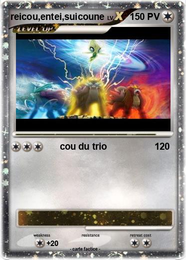Pokemon reicou,entei,suicoune