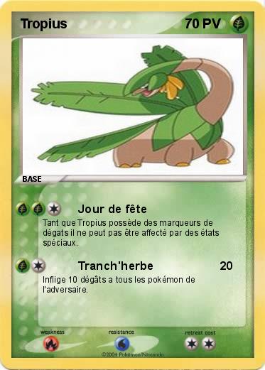 Pokemon Tropius