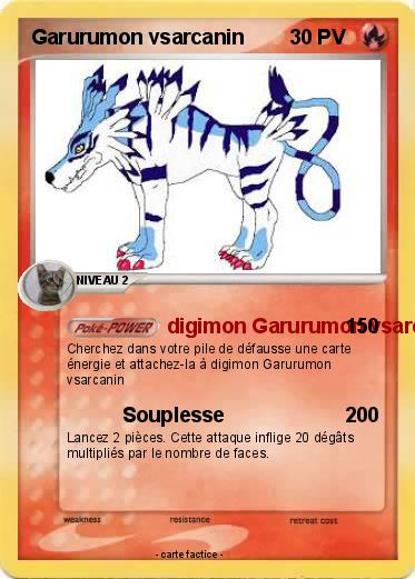 Pokemon Garurumon vsarcanin