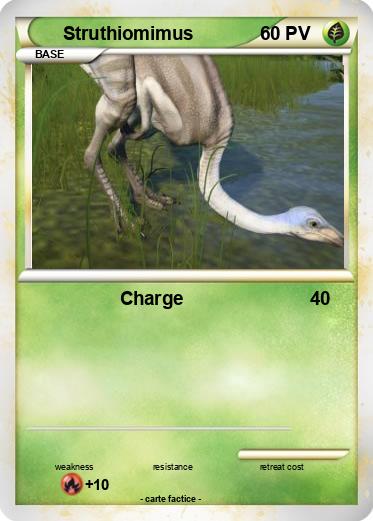 Pokemon Struthiomimus