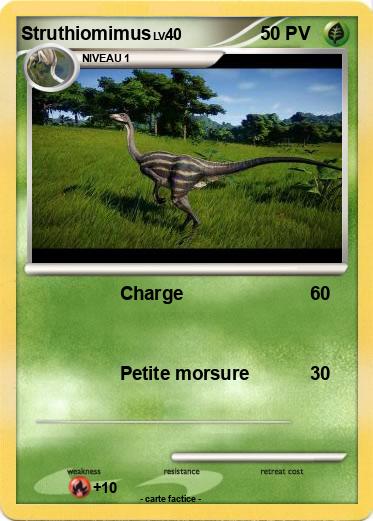 Pokemon Struthiomimus