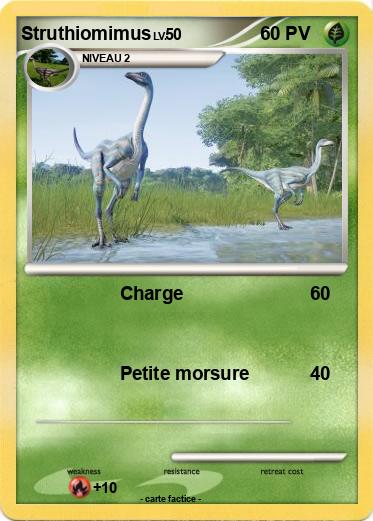 Pokemon Struthiomimus