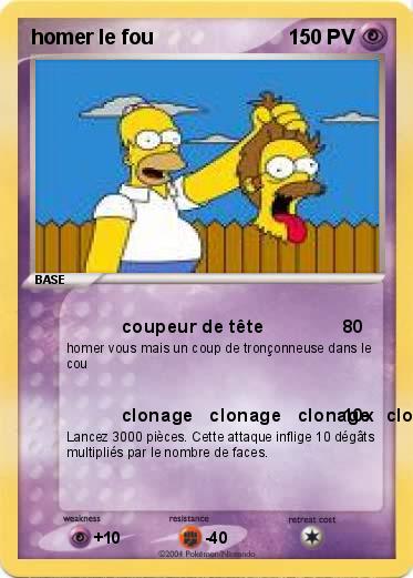 Pokemon homer le fou
