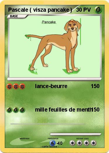 Pokemon Pascale ( visza pancake )