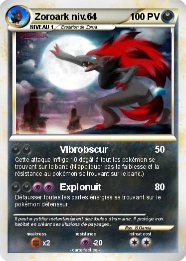 Pokemon Zoroark niv.64